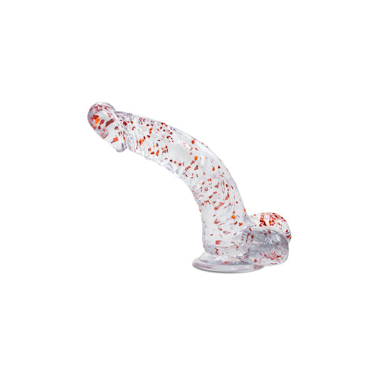 RAW DILDO REALISTA ANGELO TRANSPARENTE 20 CM