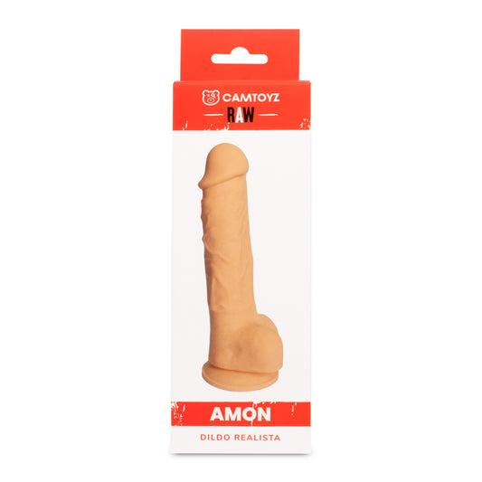 RAW DILDO REALISTA AMON 18 CM CAMTOYZ